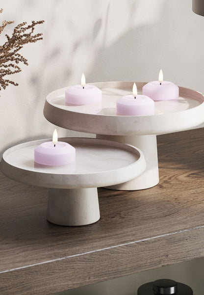 LED Flytande Värmeljus 6,1 cm Lavendel 2-pack