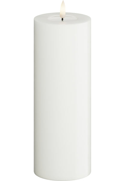 LED Blockljus Vit 7,5x20 cm