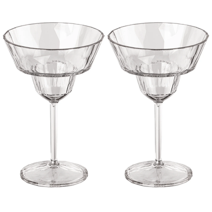 Drinkglas Koziol Superglas club no.16 plast 25 cl crystal clear 2-pack