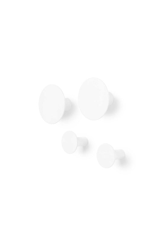 PONTO Väggkrok Set/4, Lily White