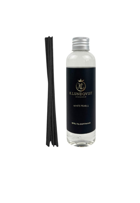 K. Lundqvist Refill Doftpinnar White Pearls 150 ml