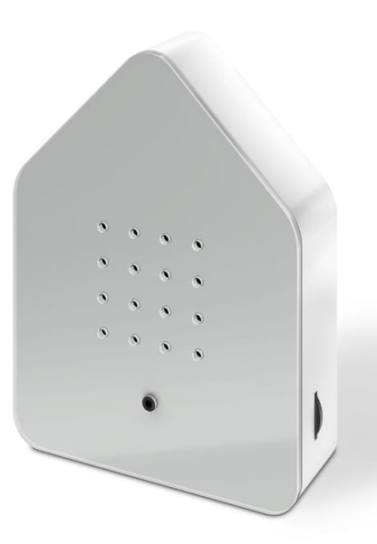 Zwitscherbox Speldosa Fågelkvitter Grå