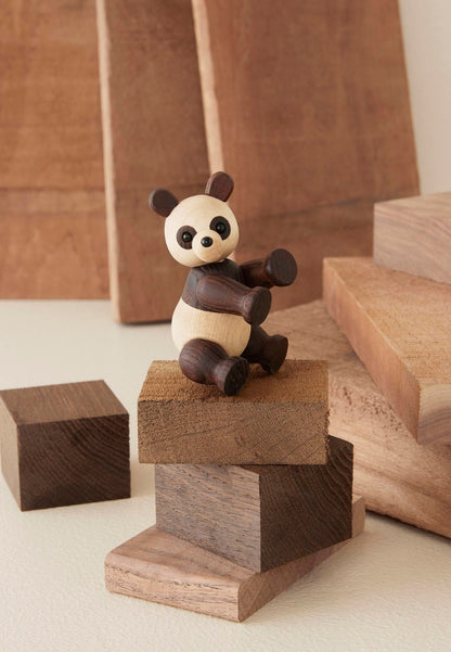 Pixi Panda Trädekoration 9 cm Lönn