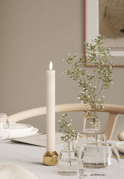 LED Kronljus 2,2x24 cm Rosa 2-pack