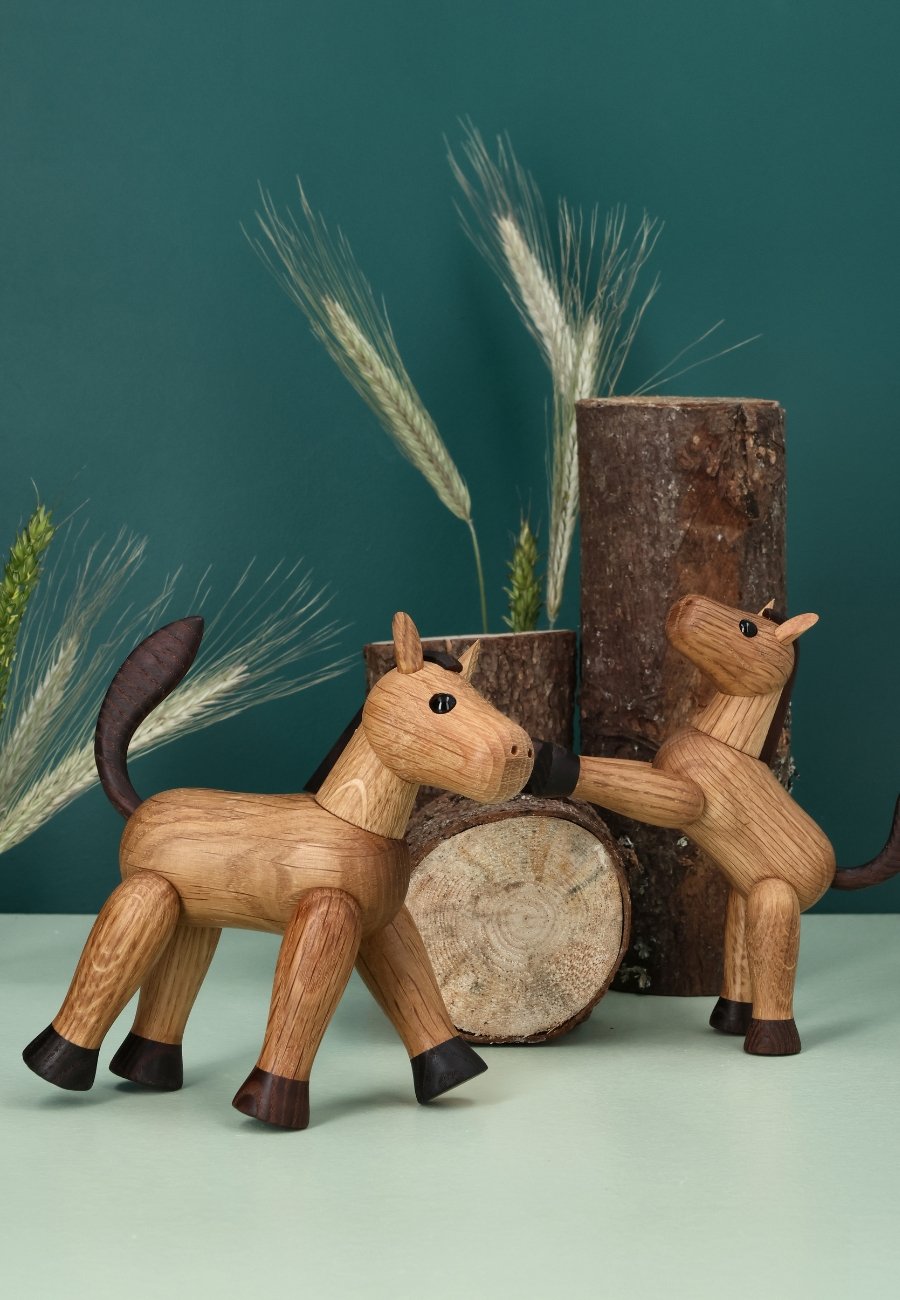 Beauty Häst Trädekoration 12 cm Ek