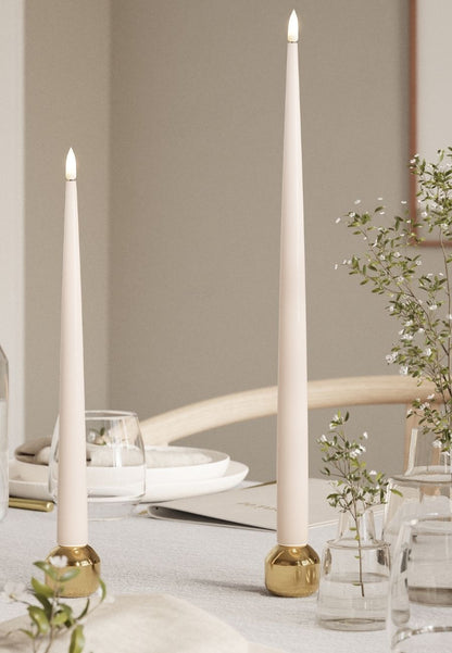 LED Kronljus Shiny 2,2x28 cm Rosa 2-pack