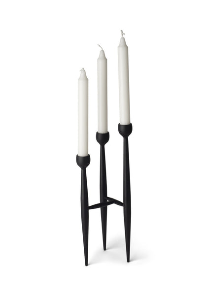 Apollo Ljusstake 32 cm Svart