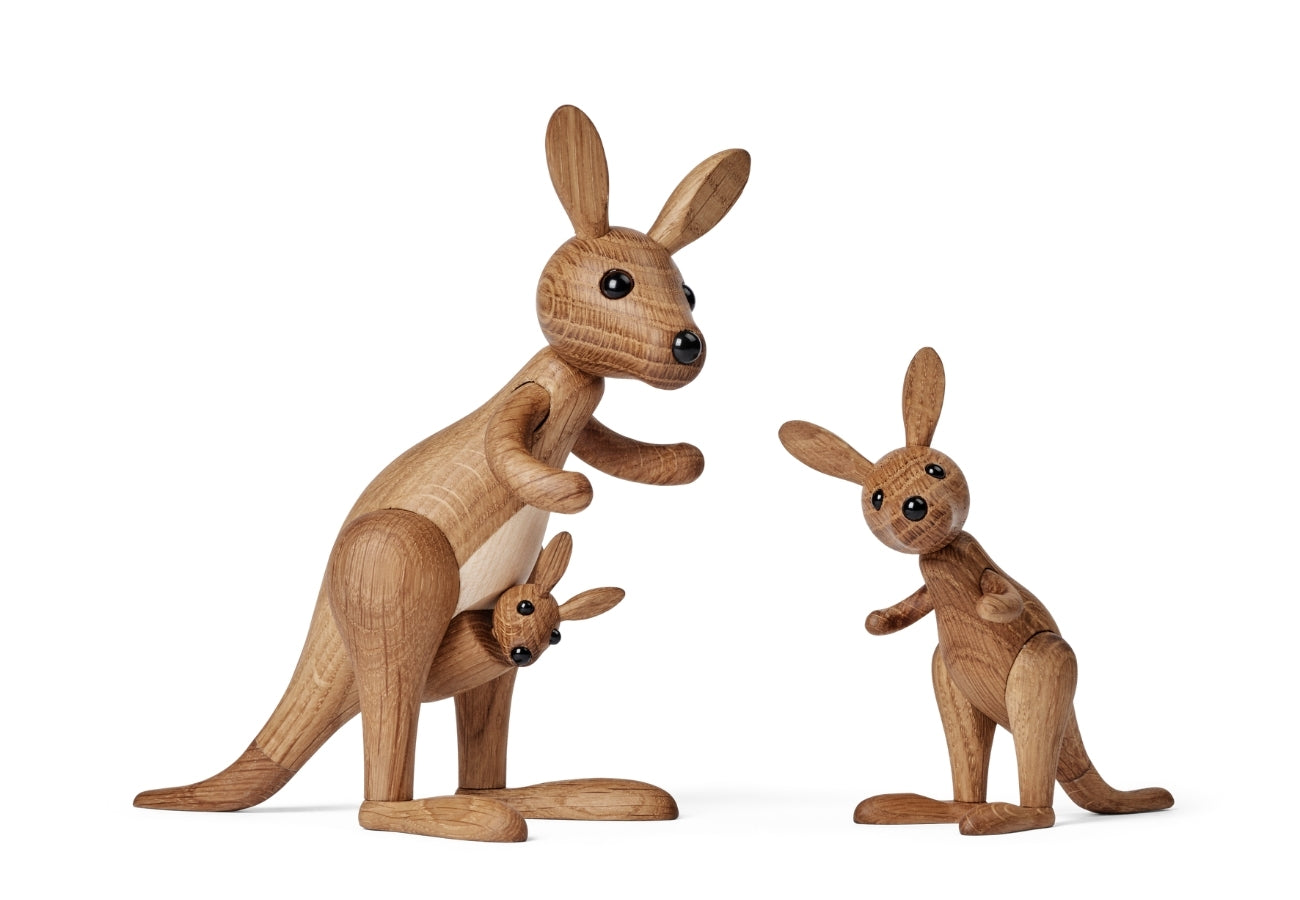 Sydney Känguru Trädekoration 16,5 cm Ek