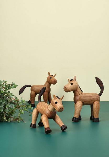 Comet Häst Trädekoration 10 cm Ek