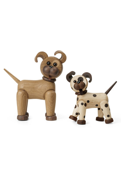 Joy Hund Trädekoration 11 cm Lönn