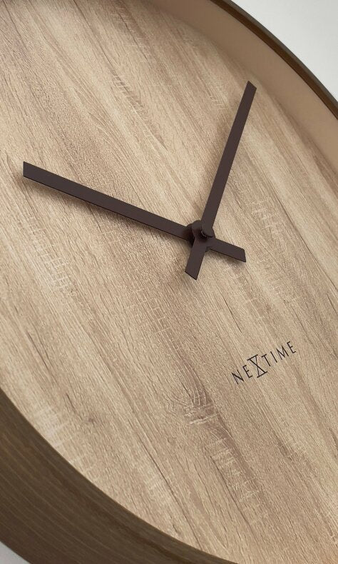 Oslo Väggklocka 30 cm Brun