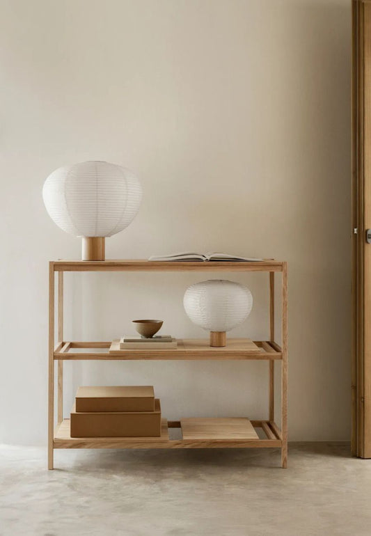KAMI Table Lamp H 46 cm, Ø 460 cm Oak
