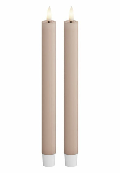 LED Kronljus 2,2x24 cm Rosa 2-pack