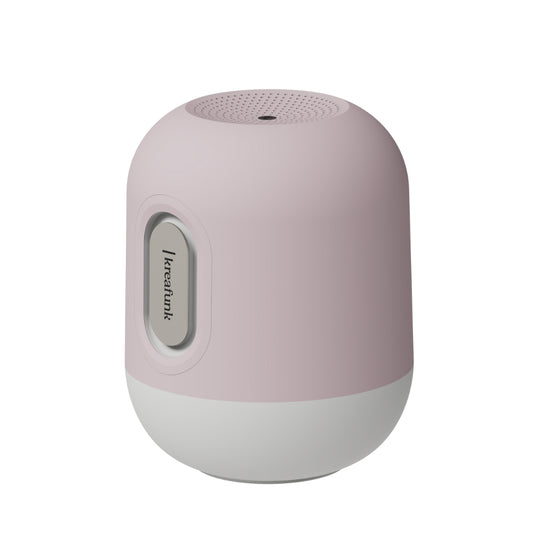 Glowie Kids Trådlös Högtalare och LED-Lampa Dusty Rose