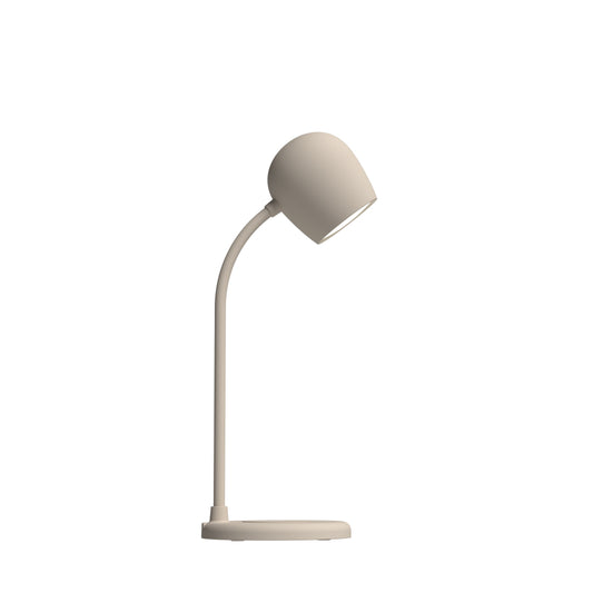 Ellie LED-lampa/Högtalare/Qi Ivory Sand