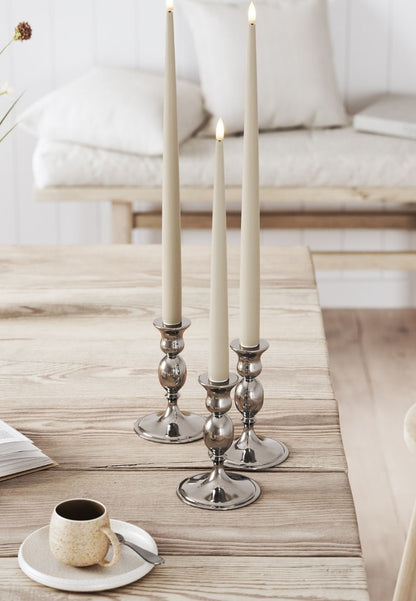 LED Kronljus Shiny 2,2x38 cm Sand 2-pack