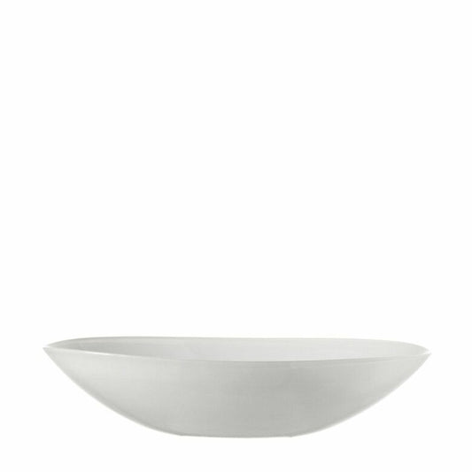 Skål oval 32 white Alabastro