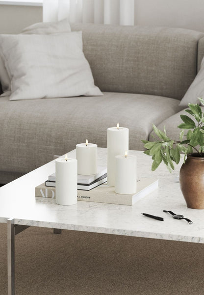 LED Blockljus Vit 10x15 cm