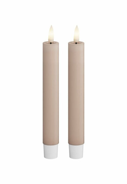 LED Kronljus 2,2x15 cm Rosa 2-pack