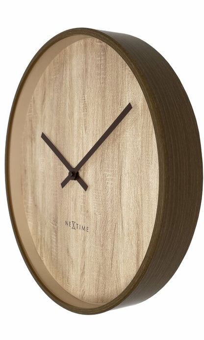 Oslo Väggklocka 30 cm Brun