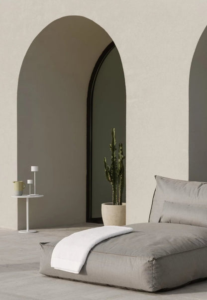 Farol Mini LED-lampa 19,5 cm Vit