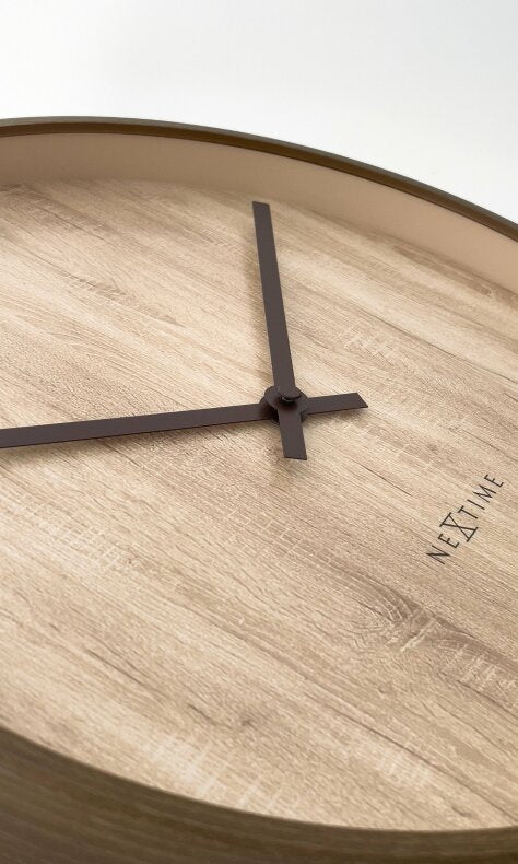 Oslo Väggklocka 30 cm Brun