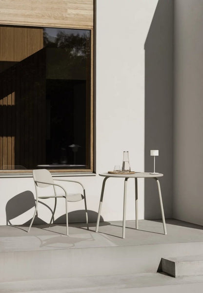 Farol Mini LED-lampa 19,5 cm Vit