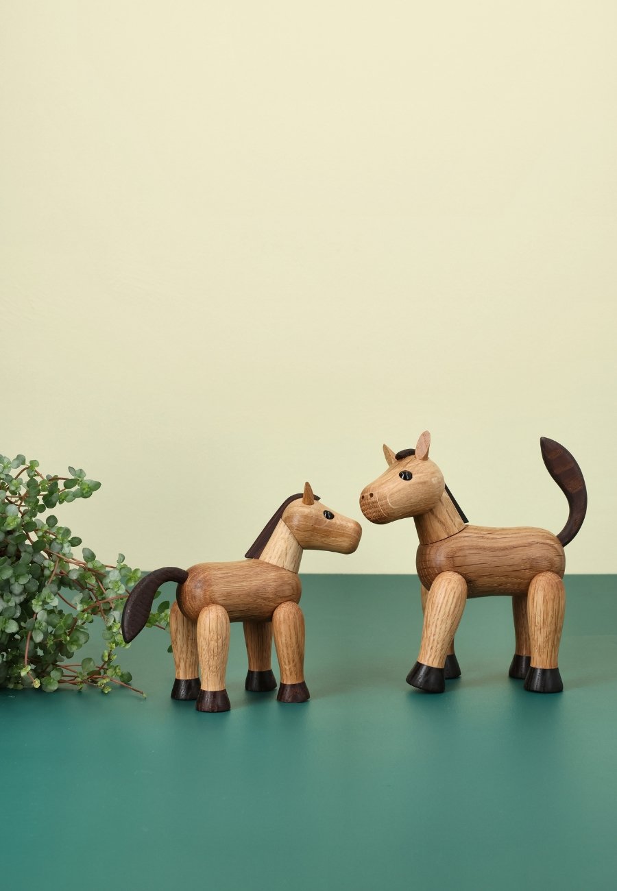 Beauty Häst Trädekoration 12 cm Ek