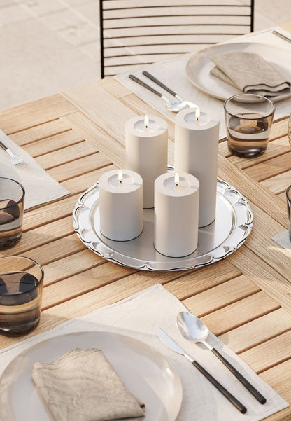 LED Blockljus Utomhus Sand 7,5x15 cm