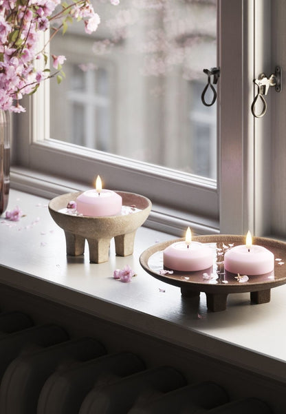 LED Flytande Värmeljus 6,1 cm Lavendel 2-pack