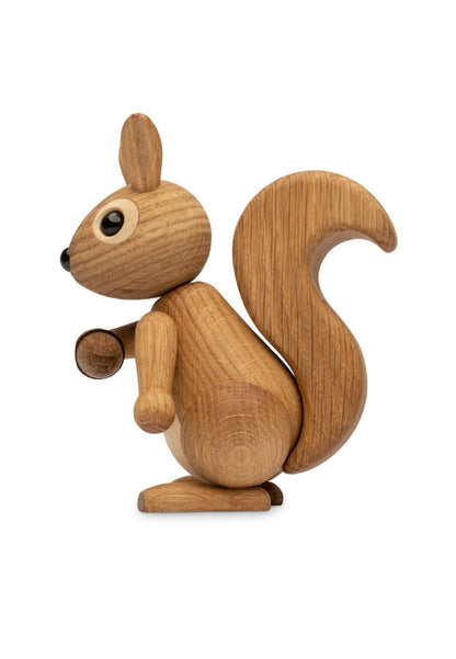 Hazel Ekorre Trädekoration 11,5 cm Ek