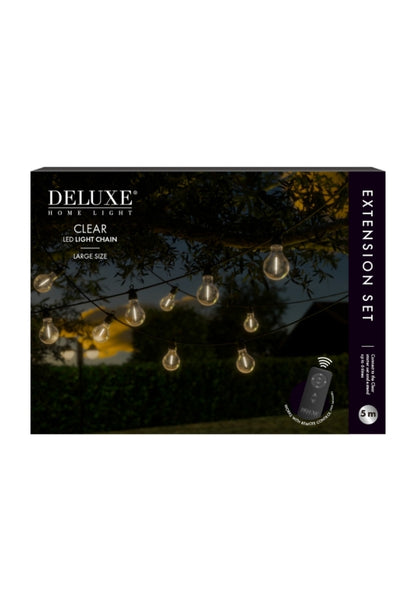 LED Ljusslinga Clear Extra Set Large 5 m