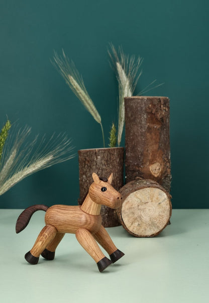 Comet Häst Trädekoration 10 cm Ek