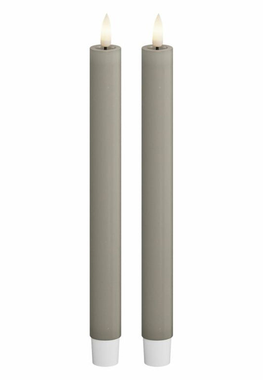 LED Kronljus 2,2x24 cm Sand 2-pack