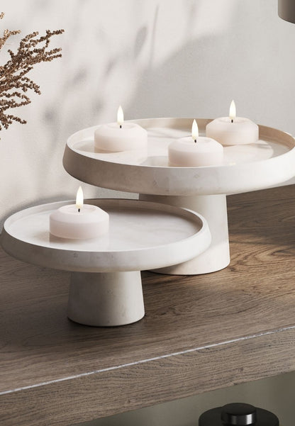 LED Flytande Värmeljus 6,1 cm Rosa 2-pack