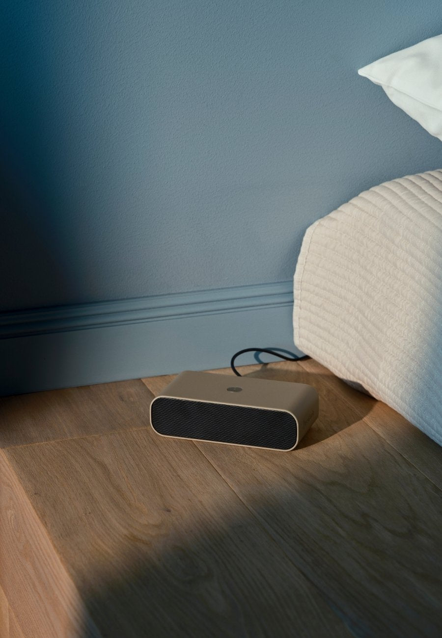 Wakie Väckarklocka Wake-Up light & Qi Ivory Sand