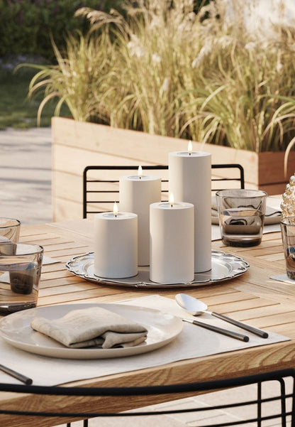 LED Blockljus Utomhus Sand 10x20 cm