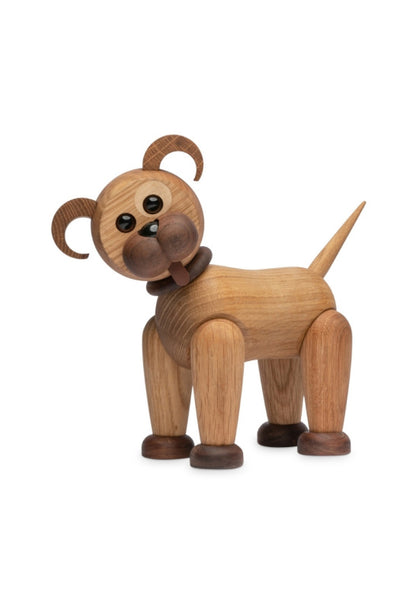 Buddy Hund Trädekoration 20,5 cm Ek