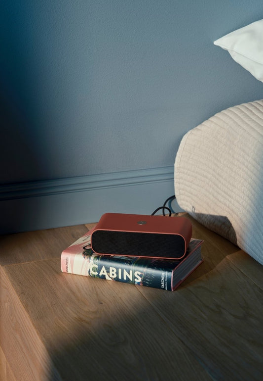 Wakie Väckarklocka Wake-Up light & Qi Terracotta